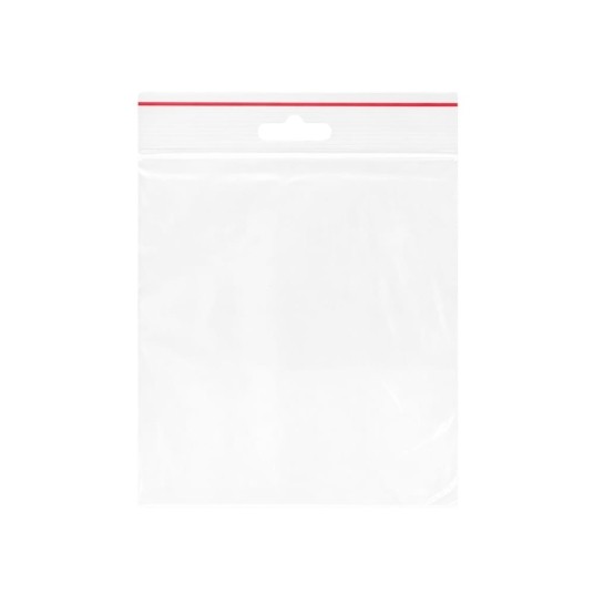 Torebki strunowe zapinane 100 x 120 mm - 100 szt. -zdjęcie numer 1