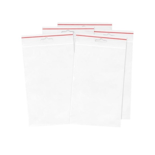 Torebki strunowe zapinane 100 x 150 mm - 100 szt. -zdjęcie numer 3