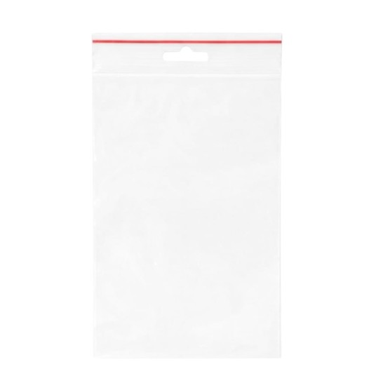 Torebki strunowe zapinane 100 x 150 mm - 100 szt. -zdjęcie numer 1