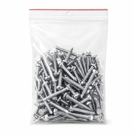Torebki strunowe zapinane 200 x 250 mm - 100 szt. -zdjęcie numer 2