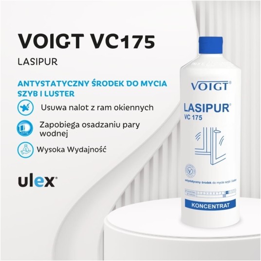 VC 175 Lasipur - Środek Do Mycia Szyb I Luster - 1 l -zdjęcie numer 2