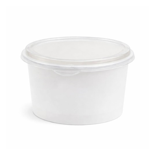 Wieczko PP do miski papierowej 500 ml - 100 szt. -zdjęcie numer 2