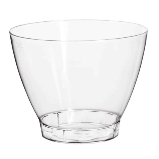 Wielorazowe pucharki plastikowe na lody i desery CLASSIC 400 ml - 25 szt. -zdjęcie numer 1