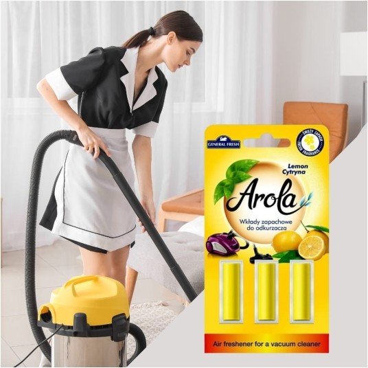 Wkład zapachowy do odkurzacza - General Fresh - Cytryna - 3 szt. -zdjęcie numer 2
