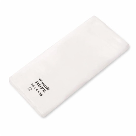 Woreczki foliowe hdpe 14 x 35 cm - 9 μm - opakowanie 0,60 kg -zdjęcie numer 1