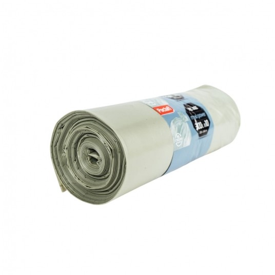 Worki na śmieci Maxi Power 300 l - szare - 10 szt. -zdjęcie numer 4