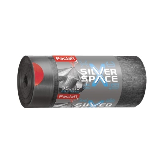 Worki na śmieci Silver Space 35 l - 15 szt. -zdjęcie numer 1