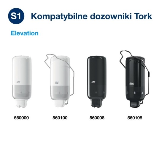 Żel do dezynfekcji Tork 420108 - na bazie alkoholu - system S1 - 1000 ml -zdjęcie numer 6