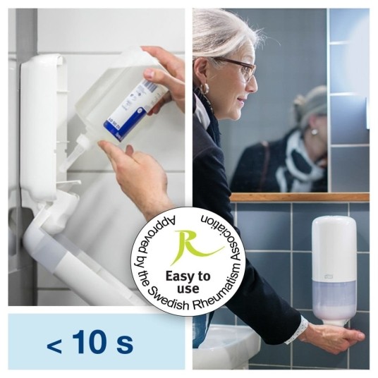 Żel do dezynfekcji Tork 424108 - na bazie alkoholu - system S4 - 1000 ml -zdjęcie numer 3