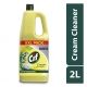 CIF Professional Cream Lemon - mleczko do czyszczenia - cytrynowe - 2 l -zdjęcie numer 3