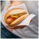 Koperta hot-dog 22 x 7,5 cm - biała - 500 szt. -zdjęcie numer 2