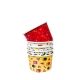 Kubeczki papierowe na lody i desery - Memphis mix kolorów - 130 ml -zdjęcie numer 1