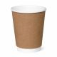 Kubek papierowy z podwójną ścianką - kraft - 300 ml - 25 szt. -zdjęcie numer 1