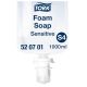 Mydło w pianie Tork 520701 - ekstra delikatne - system S4 - 1000 ml -zdjęcie numer 1