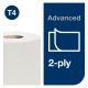 Papier toaletowy Tork 110771 - w rolce konwencjonalnej 48 m - 30 rolek -zdjęcie numer 4
