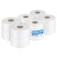 Papier toaletowy Welmax - mini jumbo - celuloza - biały - 12 rolek -zdjęcie numer 1