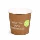 Pojemnik papierowy Food to Go - PLANT - ekologiczny - 400 ml - 25 szt. -zdjęcie numer 1
