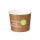 Pojemnik papierowy Food to Go - PLANT - ekologiczny - 500 ml - 25 szt. -zdjęcie numer 1