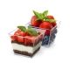 Pojemniki do deserów finger food - piramida 120 ml - 50 szt. -zdjęcie numer 3