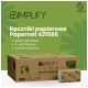 Ręczniki papierowy Papernet 421586 w składce ZZ - biały - 3 panelowy - simplify - 4000 odcinków H2 -zdjęcie numer 3