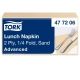 Serwetki lunchowe Tork 477206 - piaskowe - 32,8 cm - 200 szt. -zdjęcie numer 1