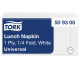 Serwetki lunchowe Tork 509300 - białe - 32,5 cm - 500 szt. -zdjęcie numer 1
