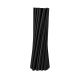 Słomki wielorazowe 24 x 0,8 cm - czarne - 100 szt. -zdjęcie numer 1