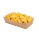 Tacka papierowa kraft - 14 x 7 x 4,5 cm - BIO - M - 100 szt. -zdjęcie numer 2