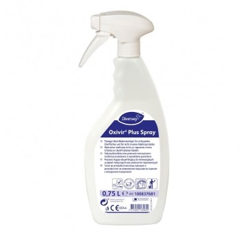 Diversey DI Oxivir Plus Spray - dezynfekcja powierzchni, tapicerek, wykładzin - 750 ml