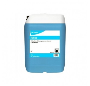 Diversey Optimax Rinse - maszynowe nabłyszczanie naczyń - 20 l