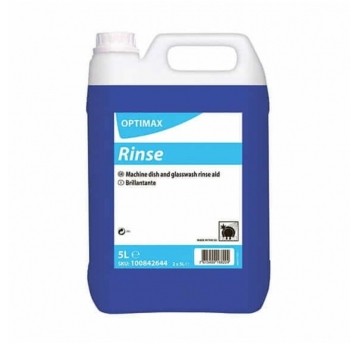 Diversey Optimax Rinse - maszynowe płukanie i nabłyszczanie naczyń - koncentrat 5 l