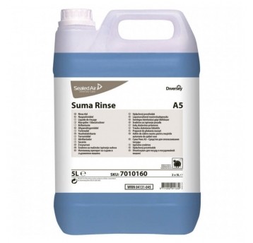 Diversey Suma Rinse - maszynowe płukanie i nabłyszczanie naczyń - koncentrat 5 l
