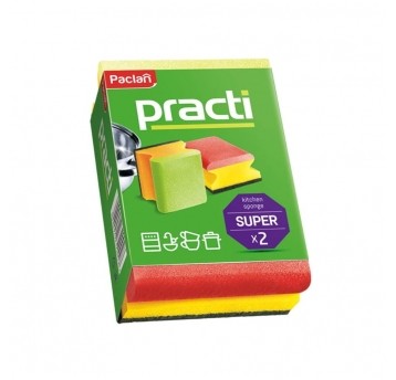 Gąbki do naczyń Practi Super - 2 szt.