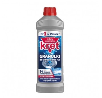Kret - granulki do udrożniania rur - 560 g