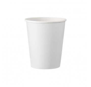 Kubek papierowy 0% plastiku - biały - 150 ml - 50 szt.