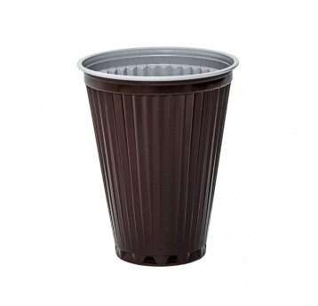 Kubek PS brązowy 180 ml - 100 szt.