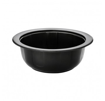 Miska na zupę do zgrzewu - czarna - 500 ml - 450 szt.