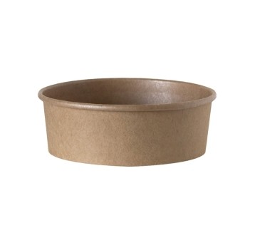 Miski papierowe - kraft - 1100 ml - 50 szt.
