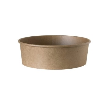 Miski papierowe - kraft - 750 ml - 50 szt.