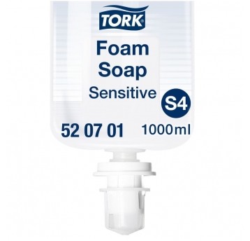 Mydło w pianie Tork 520701 - ekstra delikatne - system S4 - 1000 ml