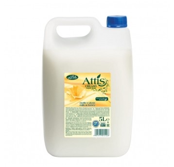 Mydło w płynie Attis - mleko i miód - 5 l