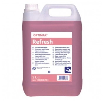 Mydło w płynie Optimax Refresh - delikatne - 5 l