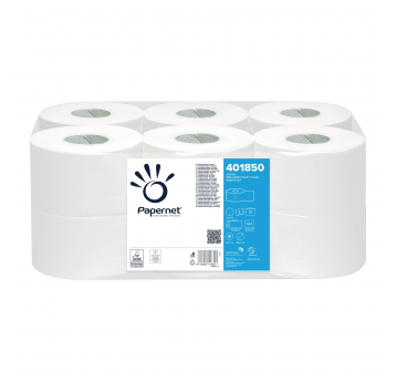 Papier toaletowy Papernet 401850 - mini jumbo - 170 m - 12 rolek