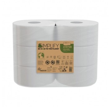 Papier toaletowy Papernet 419739 - mini jumbo - 170 m - 6 rolek