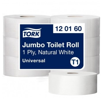 Papier toaletowy Tork 120160 - jumbo szary - 480 m - 6 rolek