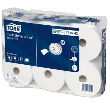 Papier toaletowy Tork 472242 - SmartOne - 6 rolek