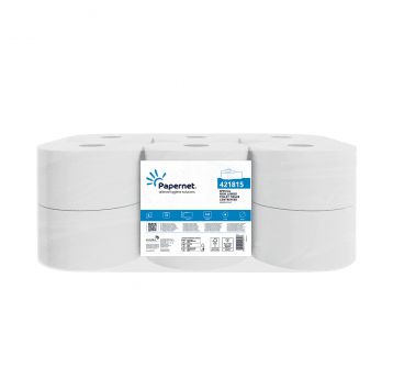 Papier toaletowy typu Smart 421815 - 2 warstwy - 210 m - 12 rolek
