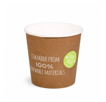 Pojemnik papierowy Food to Go - PLANT - ekologiczny - 300 ml - 25 szt.