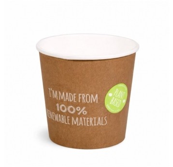 Pojemnik papierowy Food to Go - PLANT - ekologiczny - 400 ml - 25 szt.