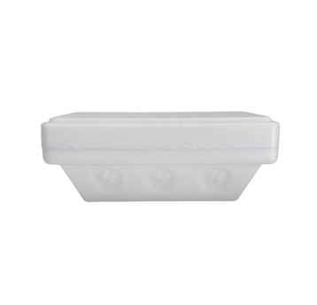 Pojemnik styropianowy izotermiczny z zamknięciem - 650 ml - 500g - 50 szt.